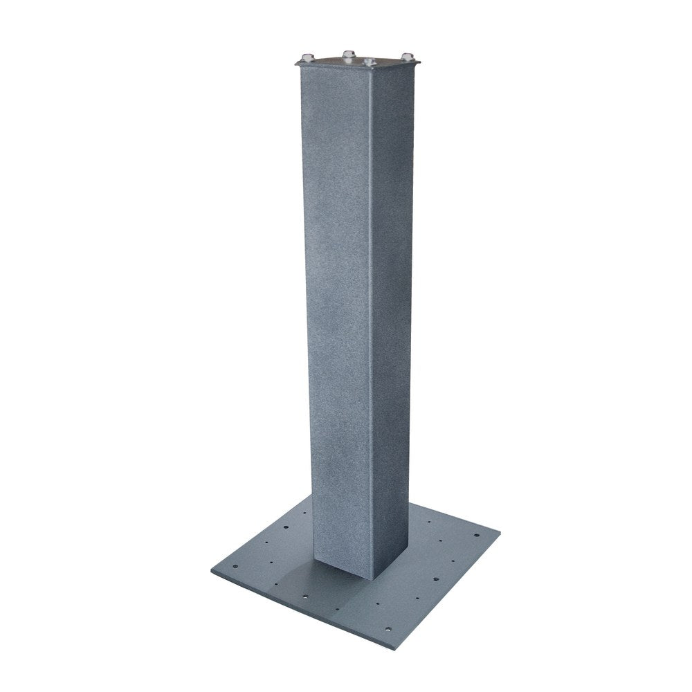 Mail Boss 27in Surface Mount Mailbox Post, 27inH x 4inW x 4inD, Granite