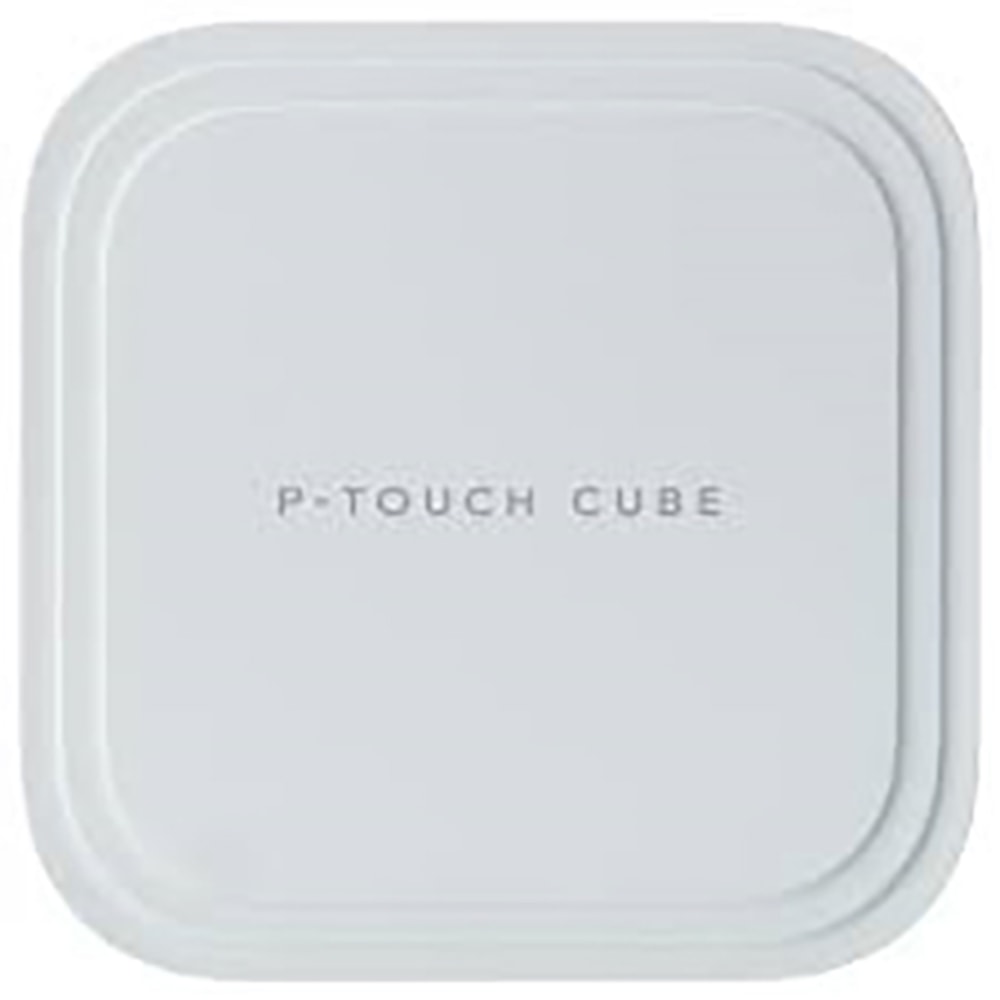 Brother P-Touch PTP910BT CUBE XP Label Maker, White