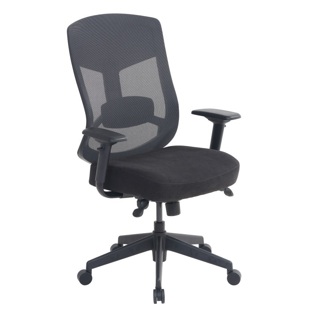 Serta Commercial Motif Mesh Ergonomic Big And Tall High-Back Executive Chair, Black