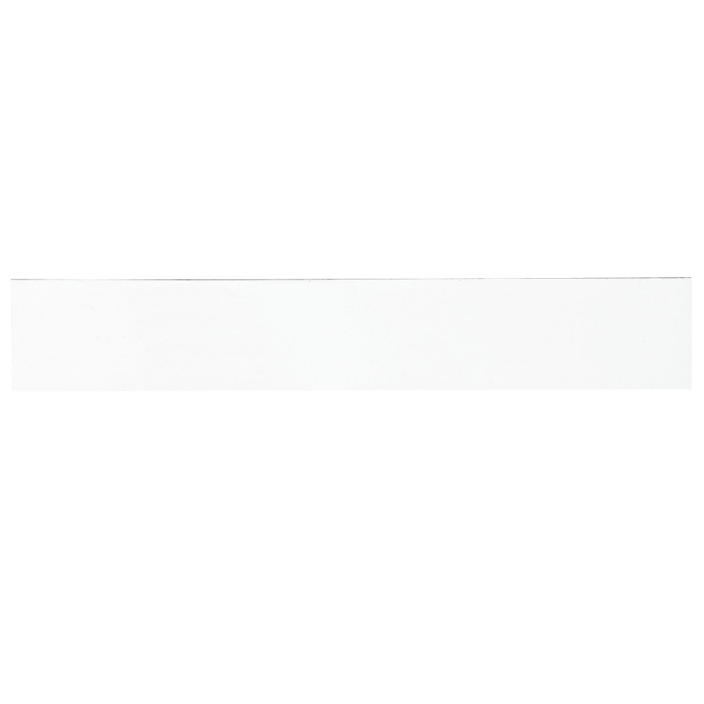 Partners Brand White Warehouse Labels, LH180, Magnetic Strips 2in x 12in, Case of 25
