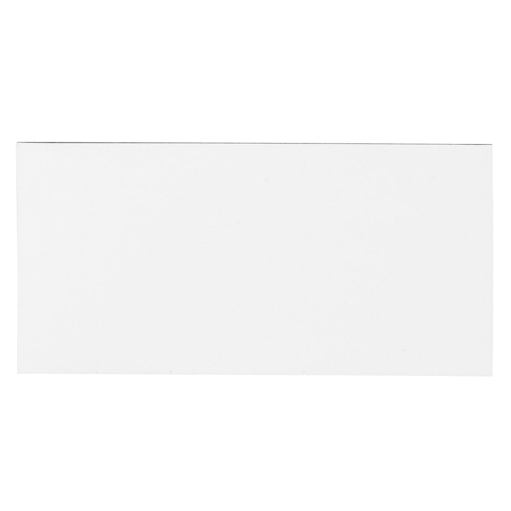 Partners Brand White Warehouse Labels, LH183, Magnetic Strips 3in x 6in, Case of 25