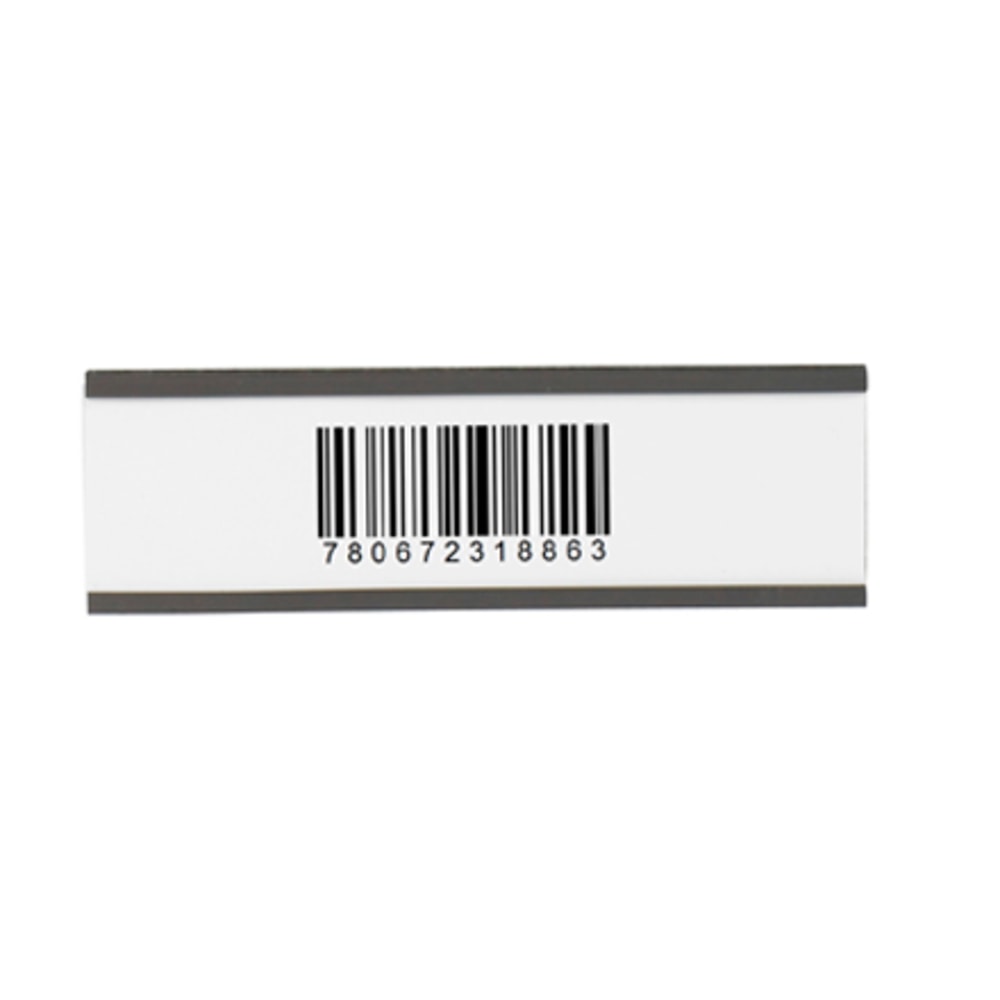 Partners Brand Magnetic "C" Channel Cardholders 2in x 6in, Case of 25