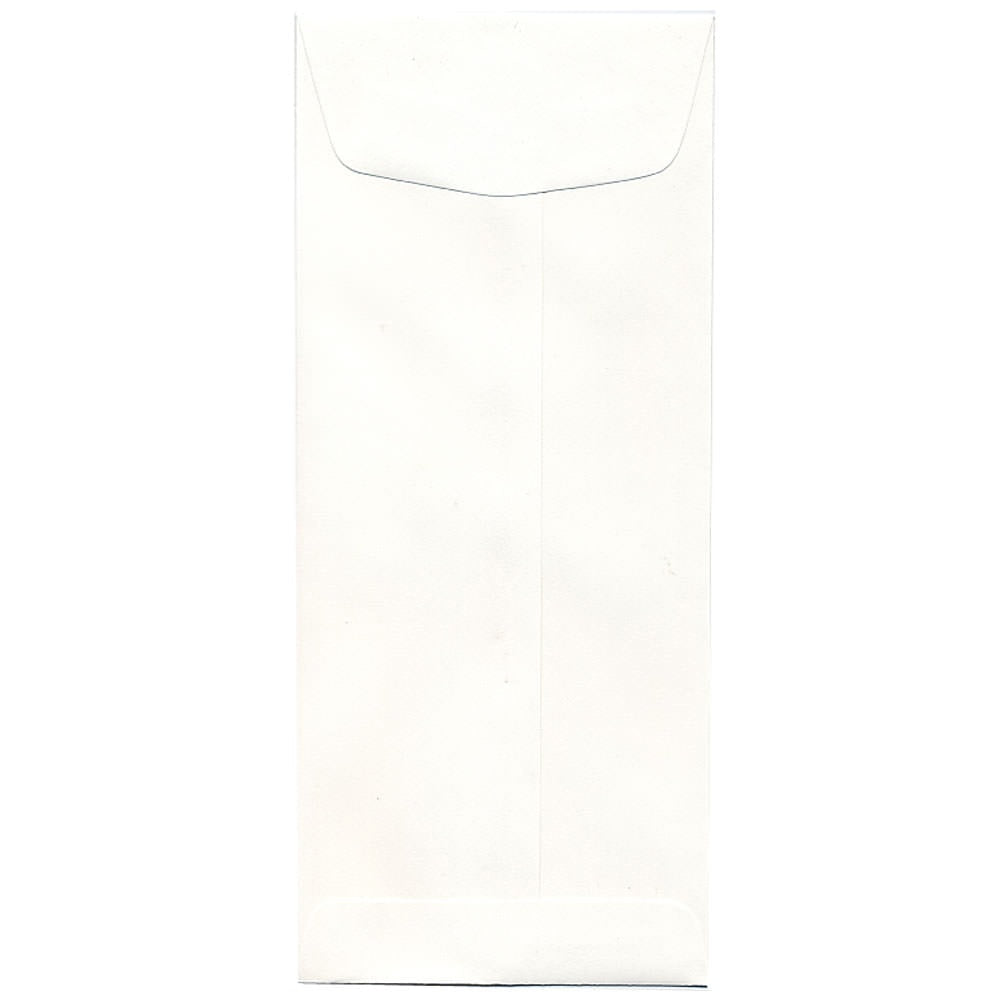 JAM Paper Policy Envelopes, #11, Gummed Seal, Strathmore Bright White, Pack Of 25
