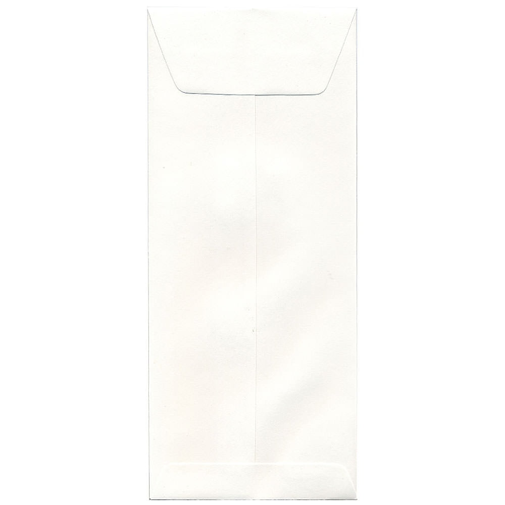 JAM PAPER #12 Policy Business Strathmore Envelopes, 4 3/4in x 11in, Bright White Wove, Pack Of 25