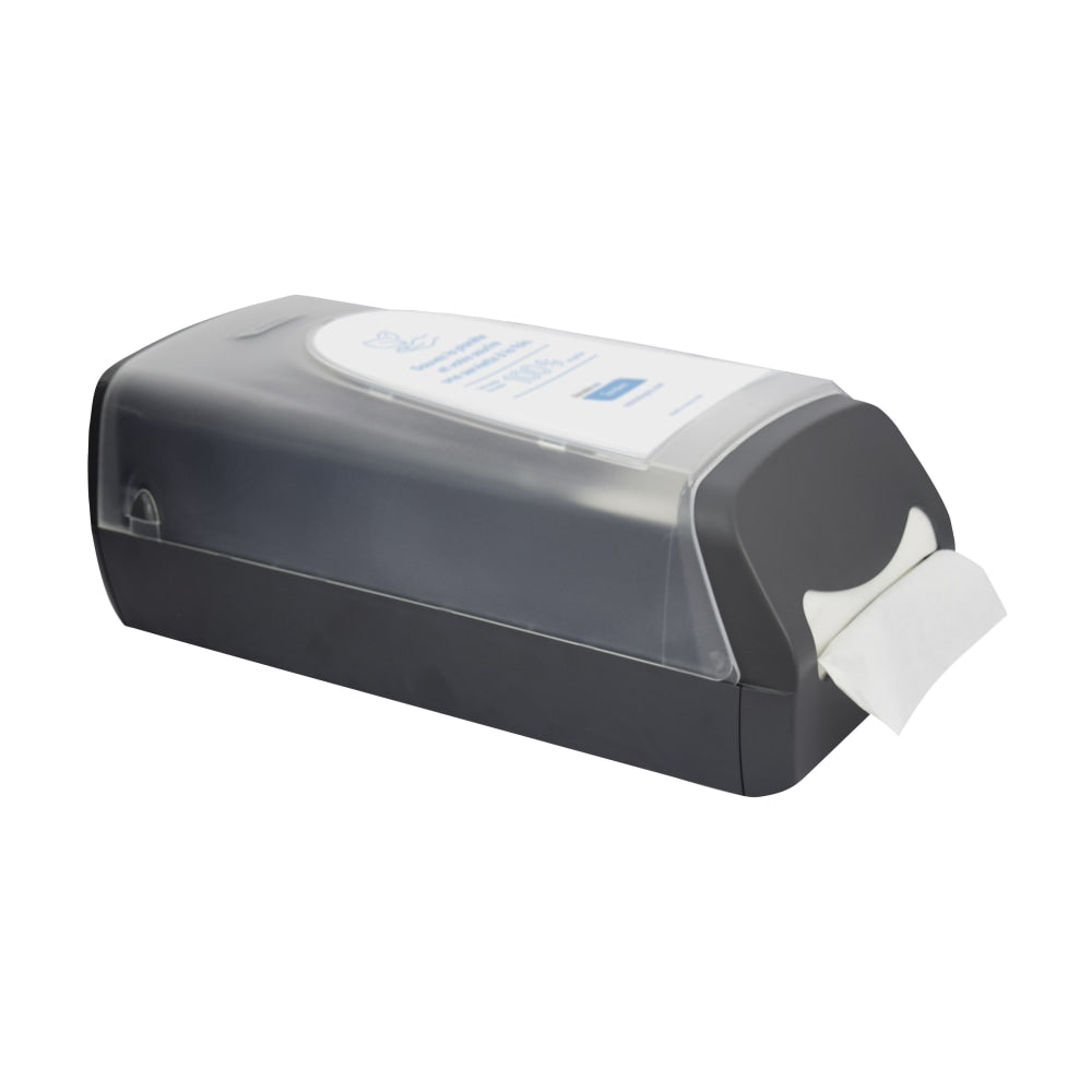 Cascades PRO Tandem Countertop Interfold Napkin Dispenser, Gray