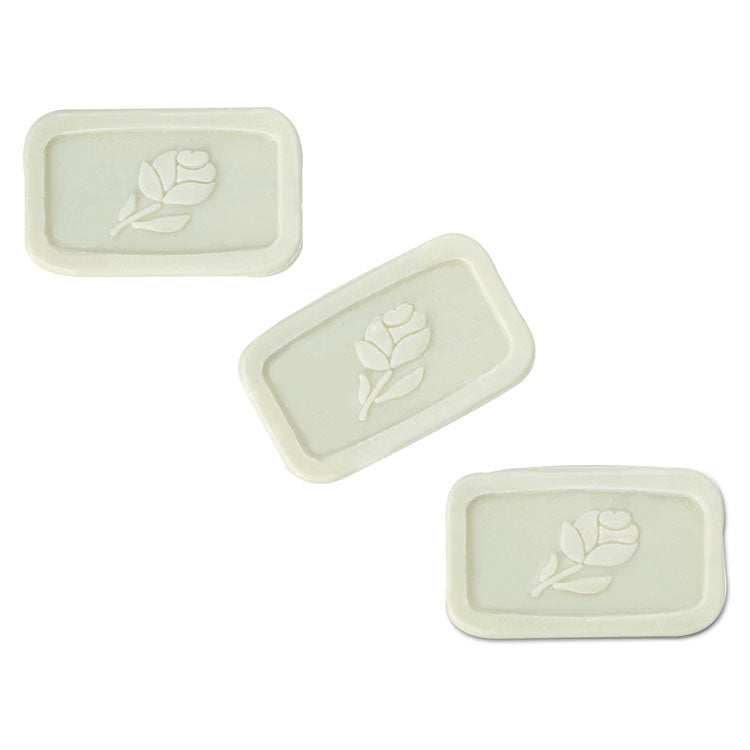 Unwrapped Amenity Bar Soap, Fresh Scent, # 1/2, 1,000/carton