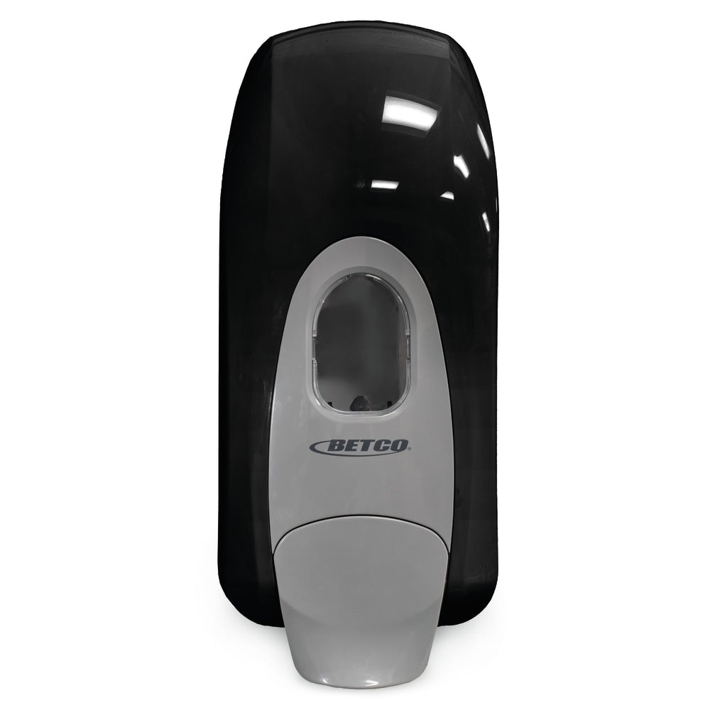 Betco Clario Manual Foam Dispensers, 11-3/4inH x 18inW x 3-7/8inD, Black, Pack Of 12 Dispensers