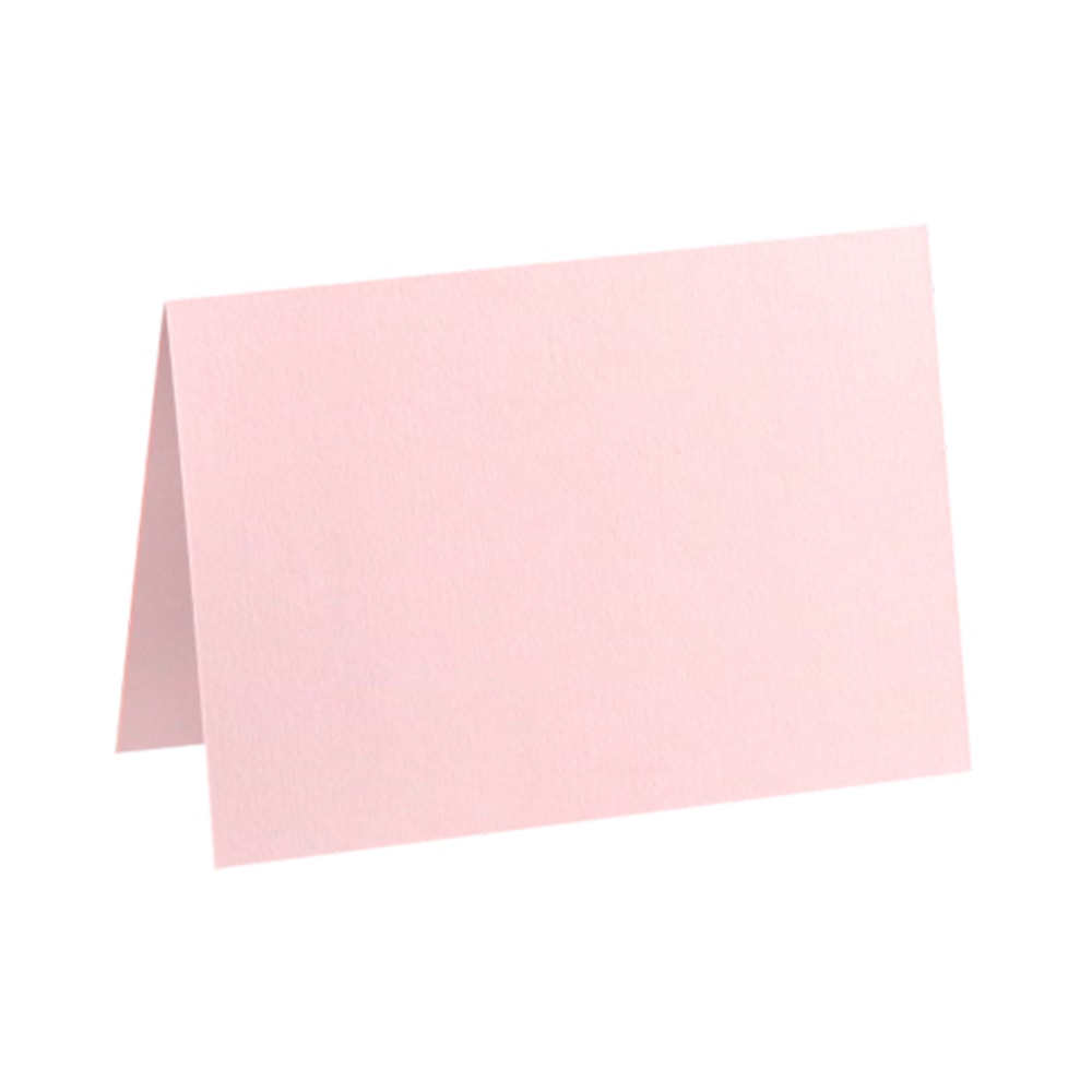 LUX Folded Cards, A6, 4 5/8in x 6 1/4in, Candy Pink, Pack Of 50