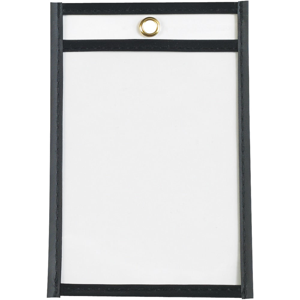 Partners Brand Job Ticket Holders, 4in x 6in, Black, Pack Of 25