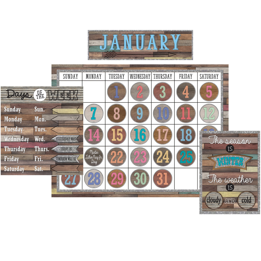 Teacher Created Resources Home Sweet Classroom Calendar Sets, Pack Of 2 Sets