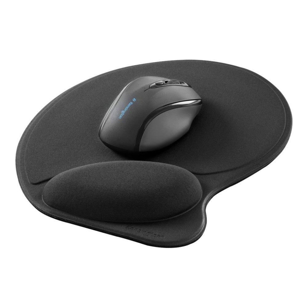 Kensington Mouse Pad/Wrist Pillow, Black