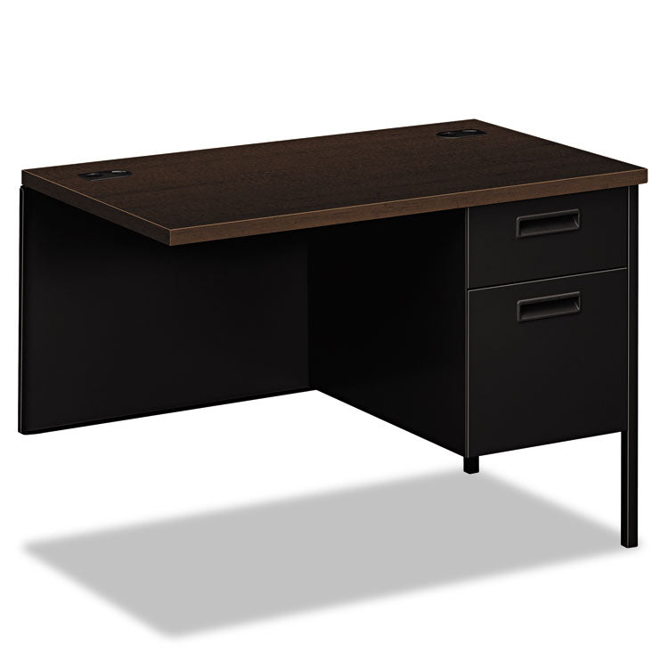 Metro Classic Series Workstation Return, Right, 42w x 24d x 29.5h, Mocha/Black