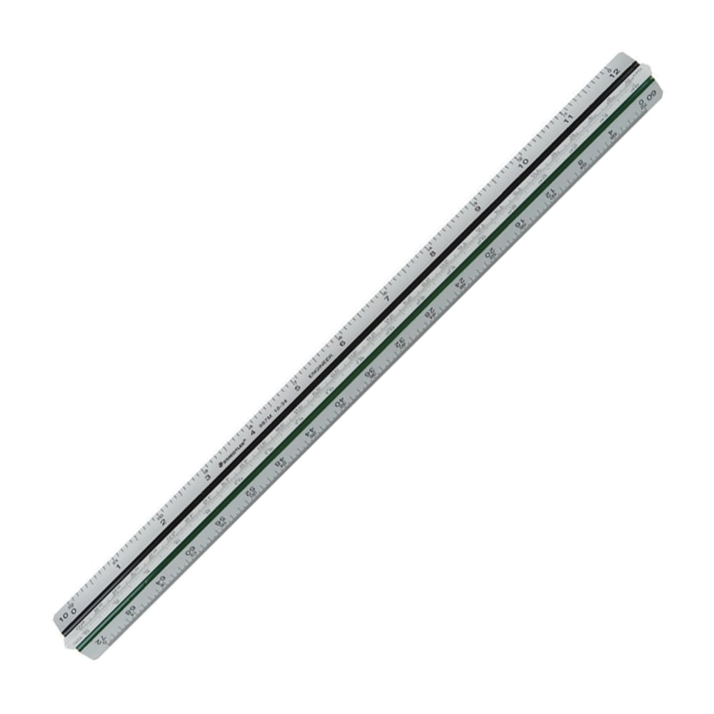 Staedtler Professional Engineers 12in Triangular Scale