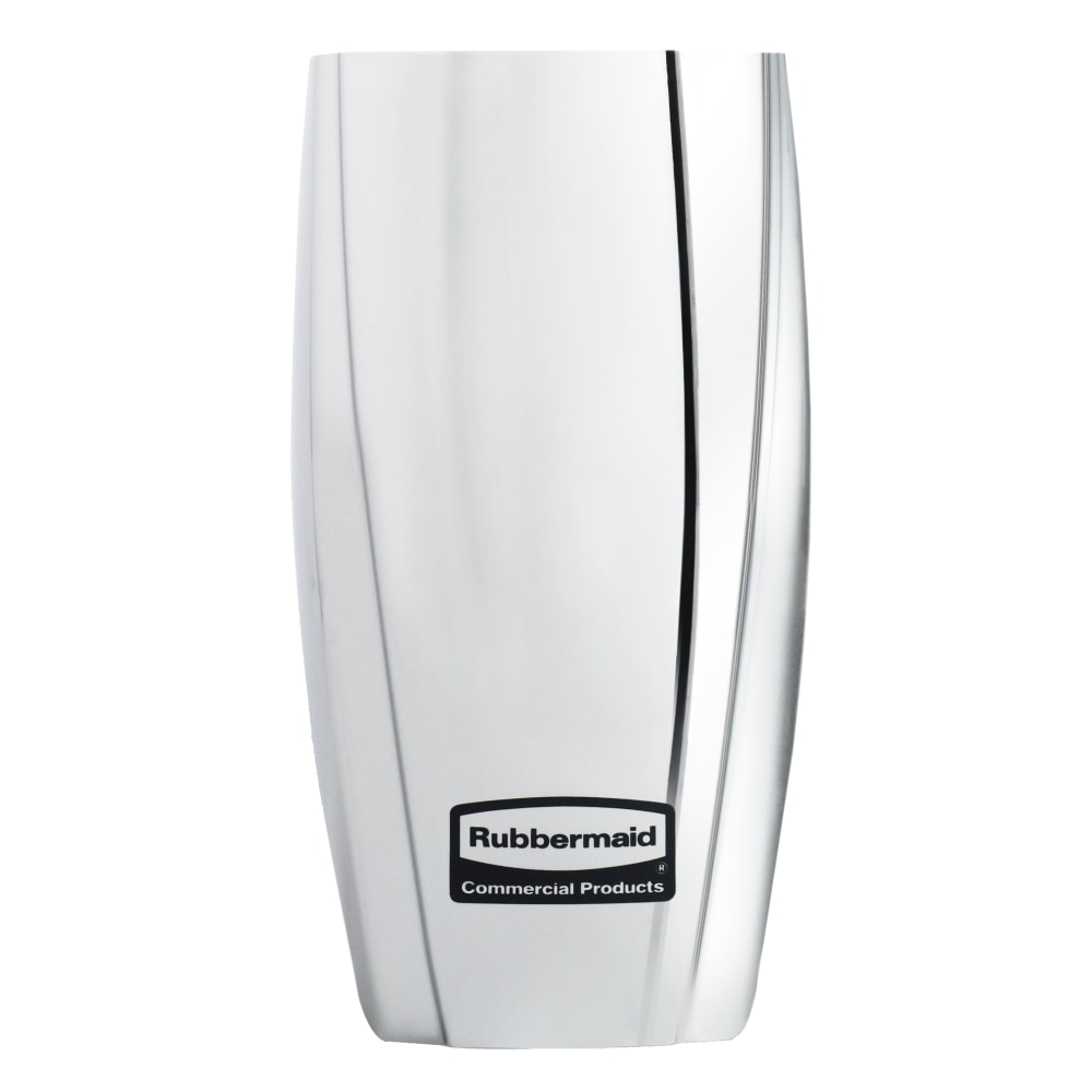 Rubbermaid Commercial Products TCell Passive Dispenser, 5-3/8inH x 2-4/5inW x 2-9/10inD, Chrome
