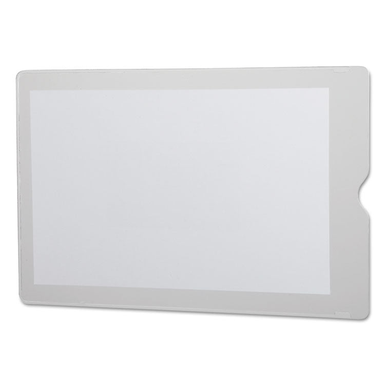 Utili-Jac Heavy-Duty Clear Plastic Envelopes, 5 x 8, Clear, 50/Box