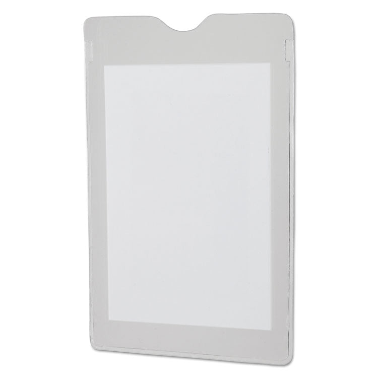 Utili-Jac Heavy-Duty Clear Plastic Envelopes, 3 x 5, Clear, 50/Box