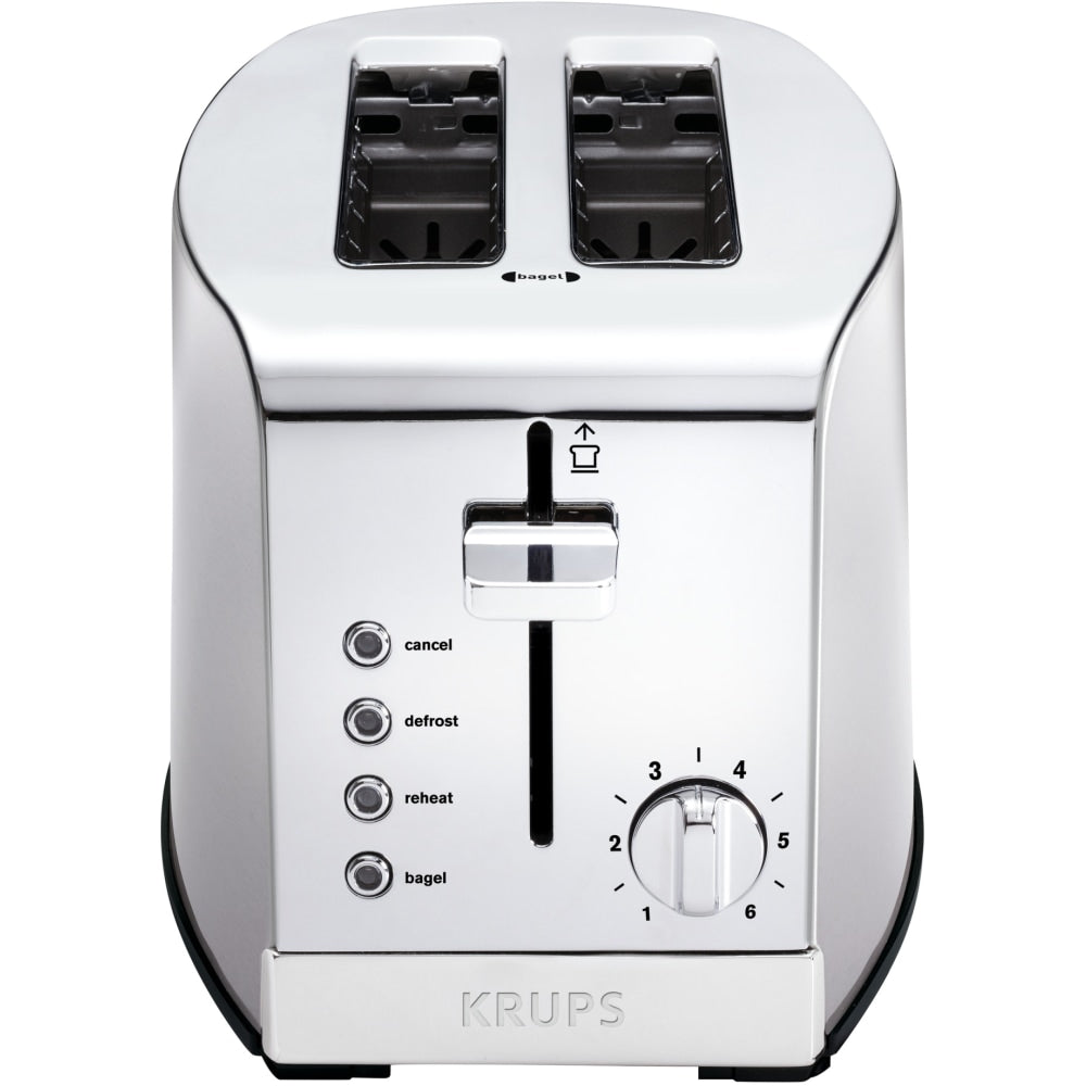 Krups 2-Slice Toaster, Silver