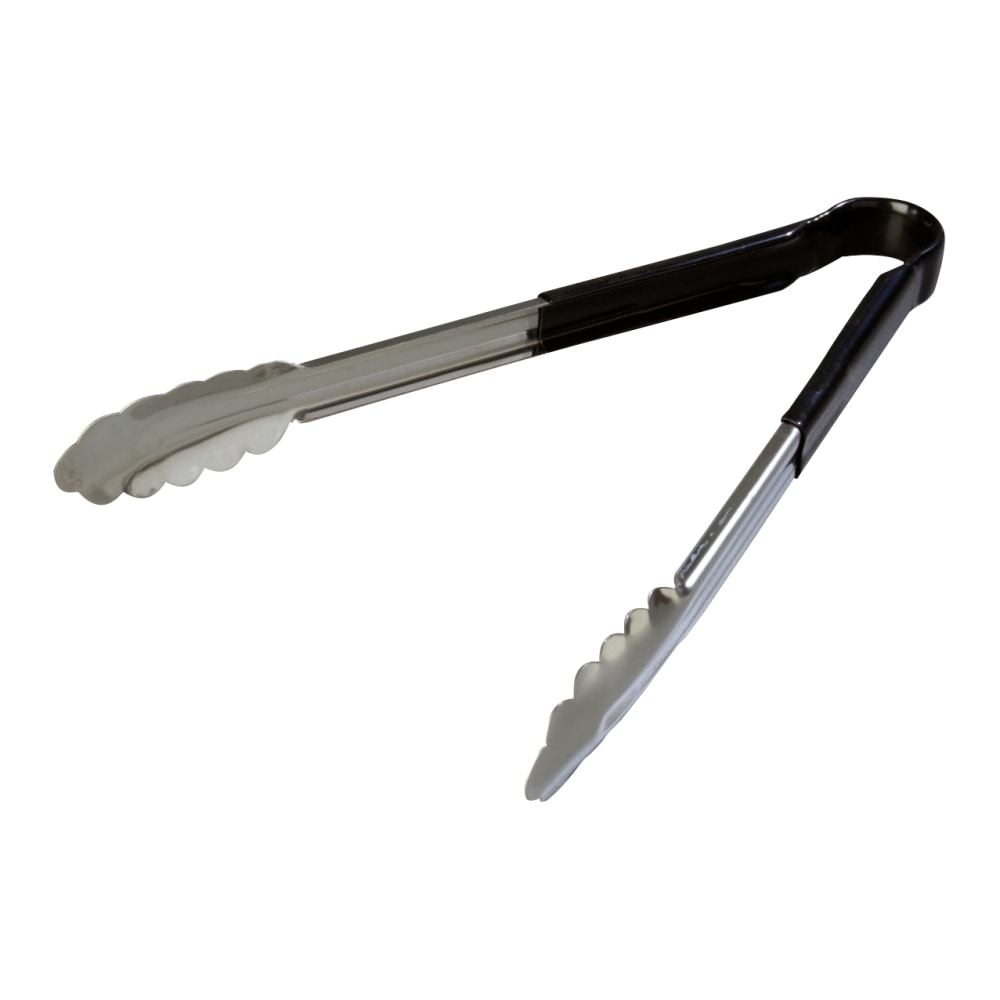 Dura-Kool Tongs, 12in, Black, Pack Of 12