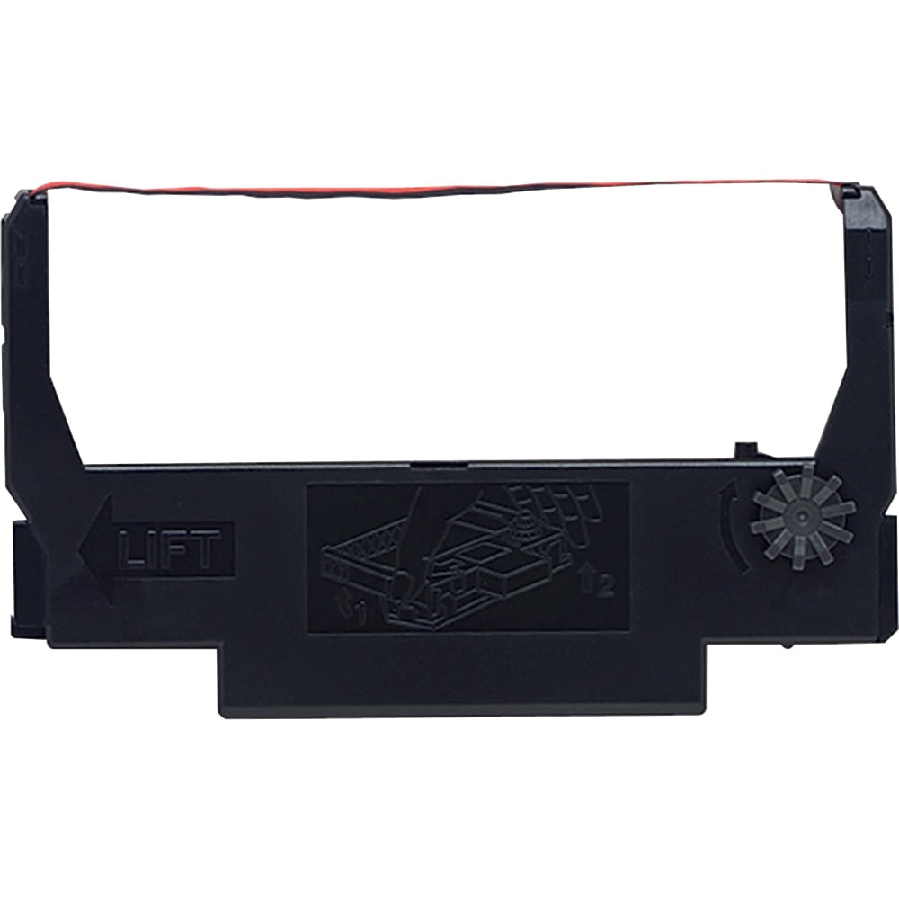 Epson ERC-38BR Black/Red Fabric Ribbon