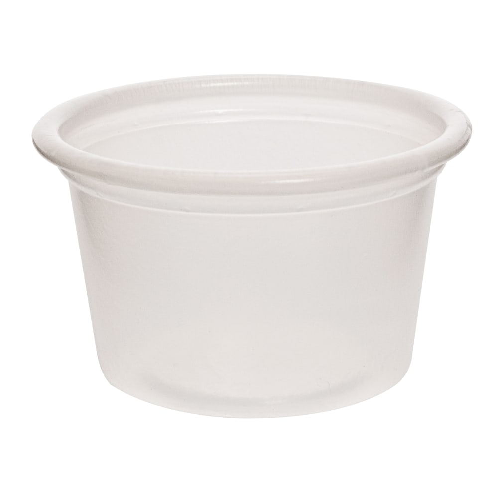 Dart Polystyrene Portion Cups, 3.25 Oz, Translucent, 250 Cups Per Bag, Case Of 10 Bags
