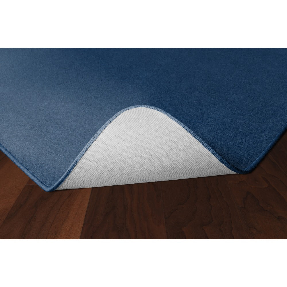 Flagship Carpets Americolors Area Rug, Rectangle, 6ft x 9ft, Royal Blue