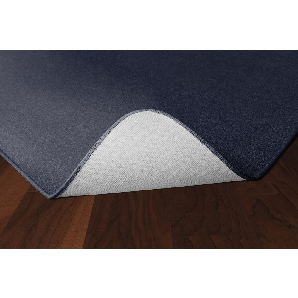 Flagship Carpets Americolors Area Rug, Square, 6ft x 6ft, Navy
