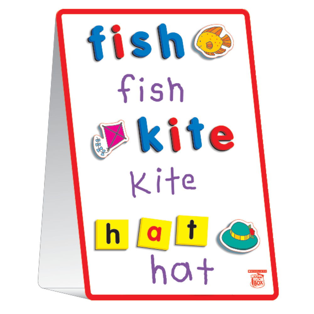 Scholastic Little Red Tool Box: Magnetic Tabletop Learning Easel