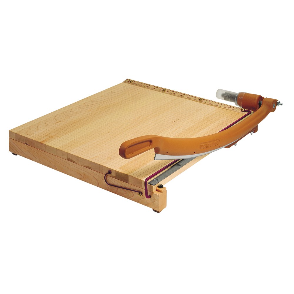 Swingline ClassicCut Ingento Guillotine Trimmers, 24in Cut Length, 15 Sheet Capacity, Maple