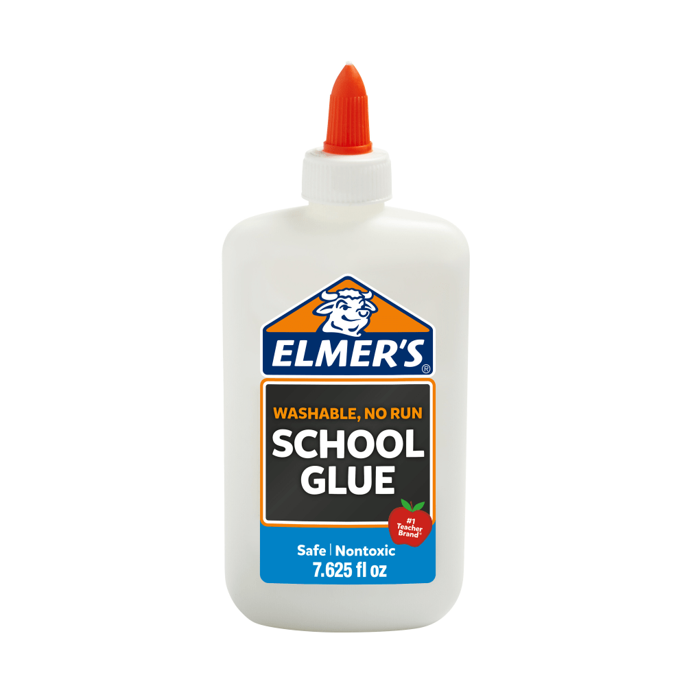 Elmers Washable School Glue, 7.62 Oz, White