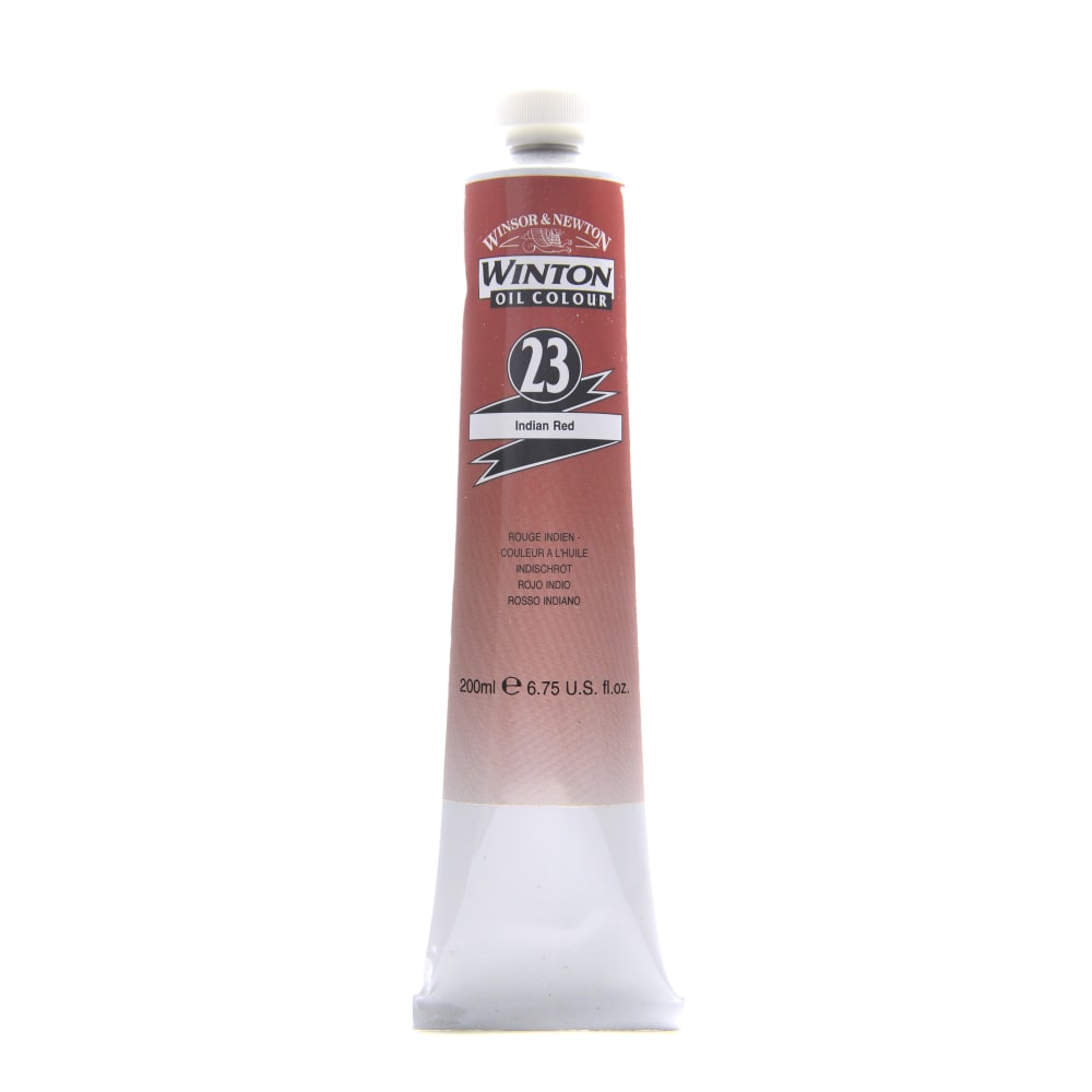 Winsor & Newton Winton Oil Colors, 200 mL, Indian Red, 23