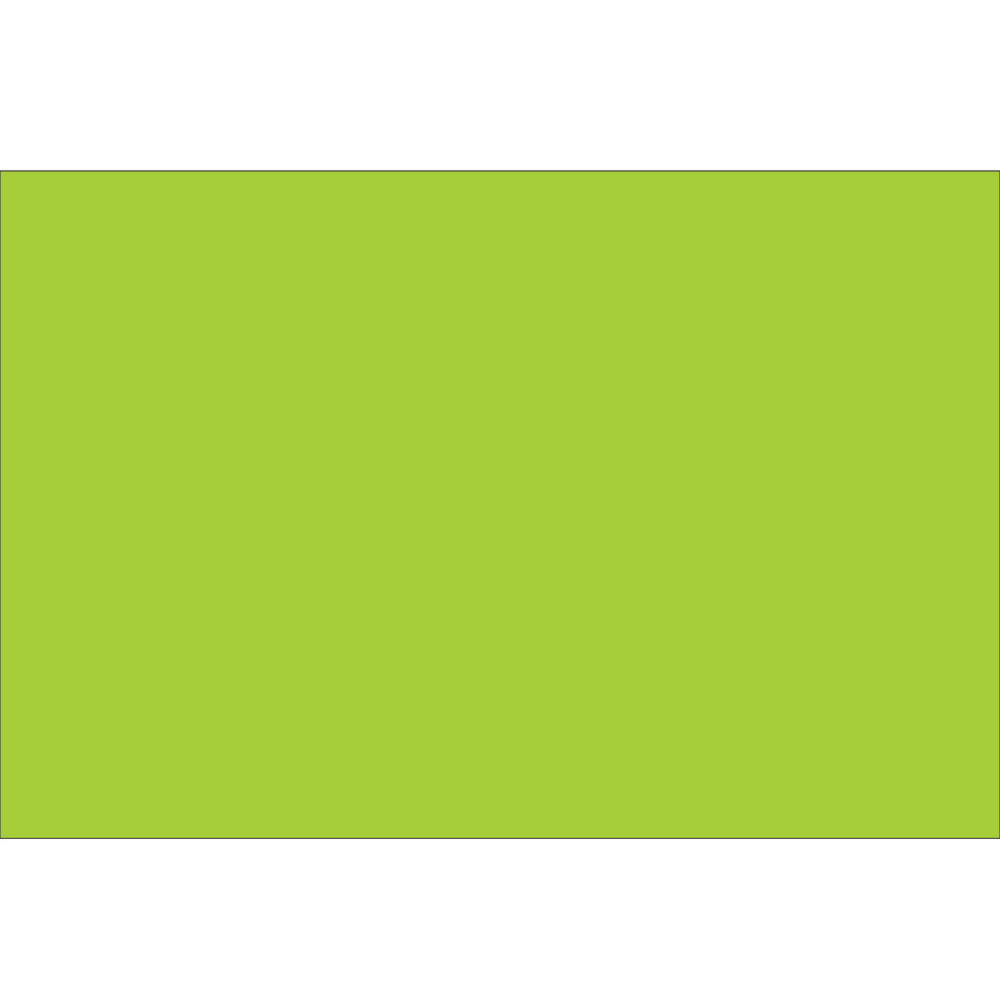 Tape Logic WriteOn Inventory Labels, DL635J, Rectangle, 6in x 4in, Fluorescent Green, Roll Of 500