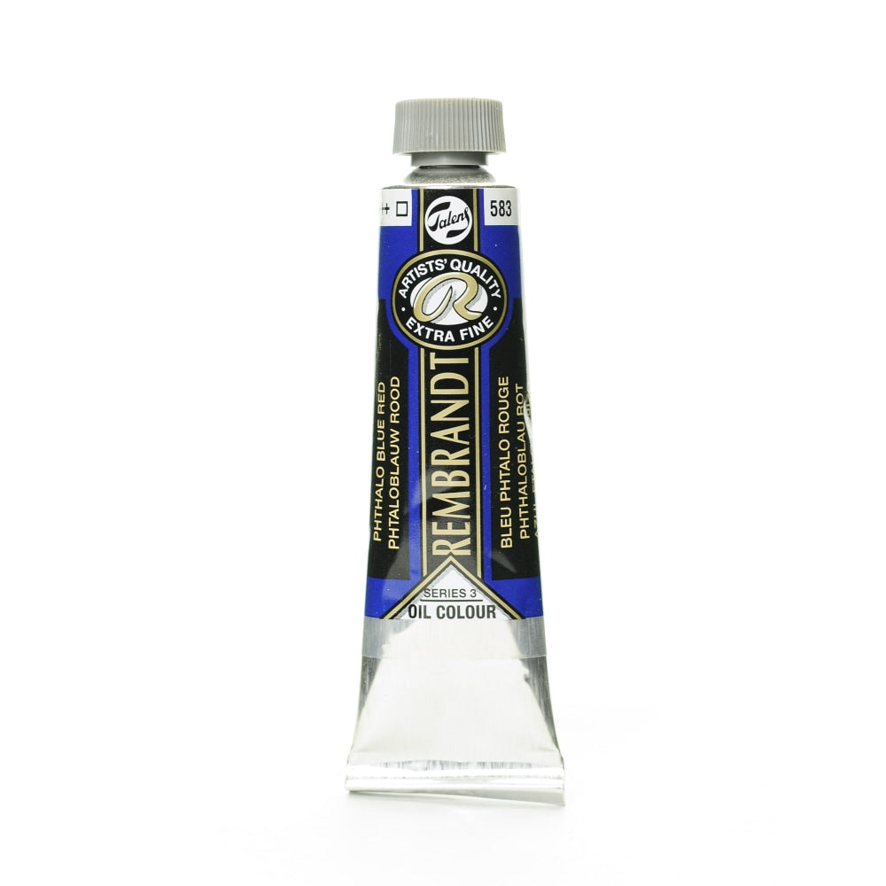 Rembrandt Artists Oil Colors, 40 mL, Phthalo Blue Red, 583