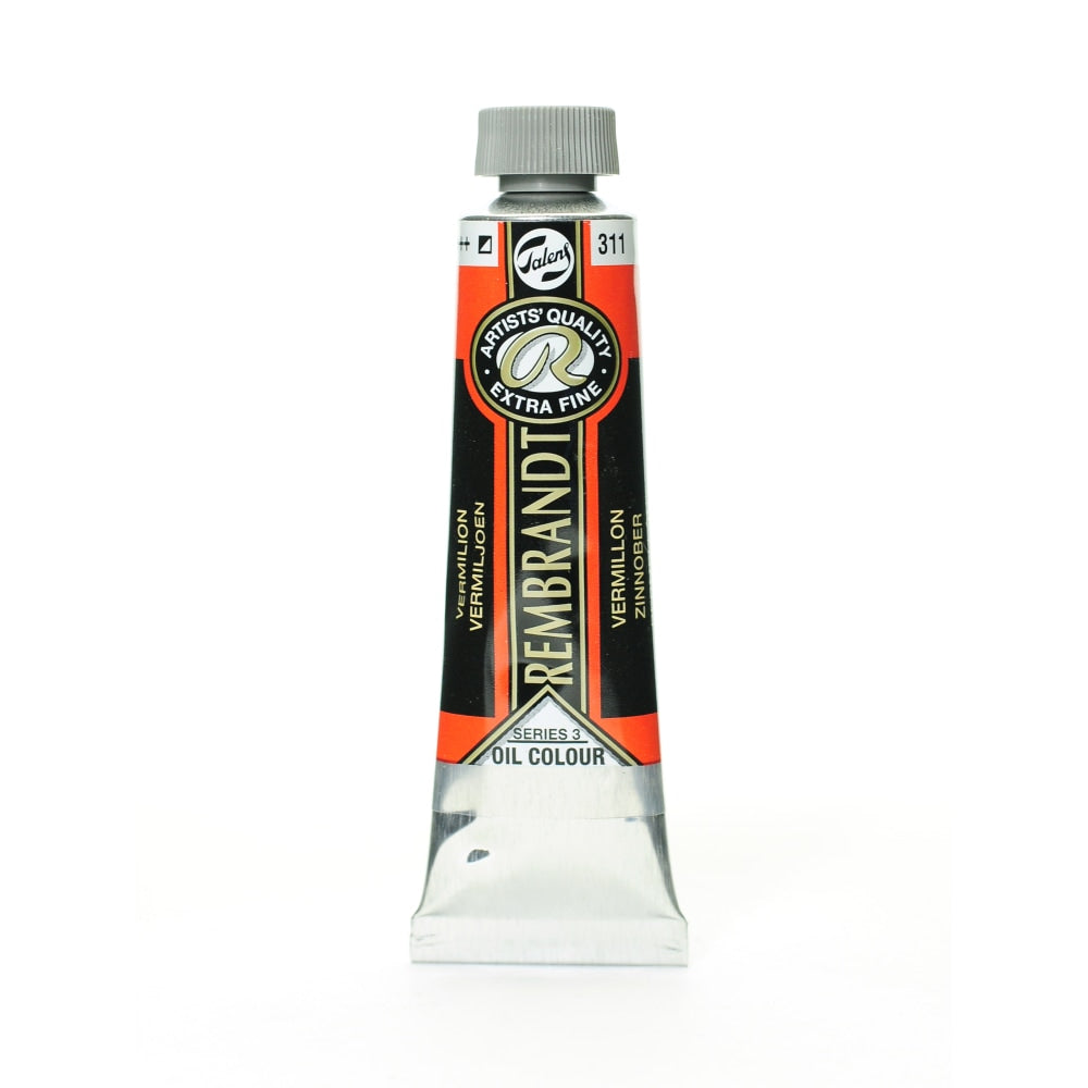 Rembrandt Artists Oil Colors, 40 mL, Vermilion, 311