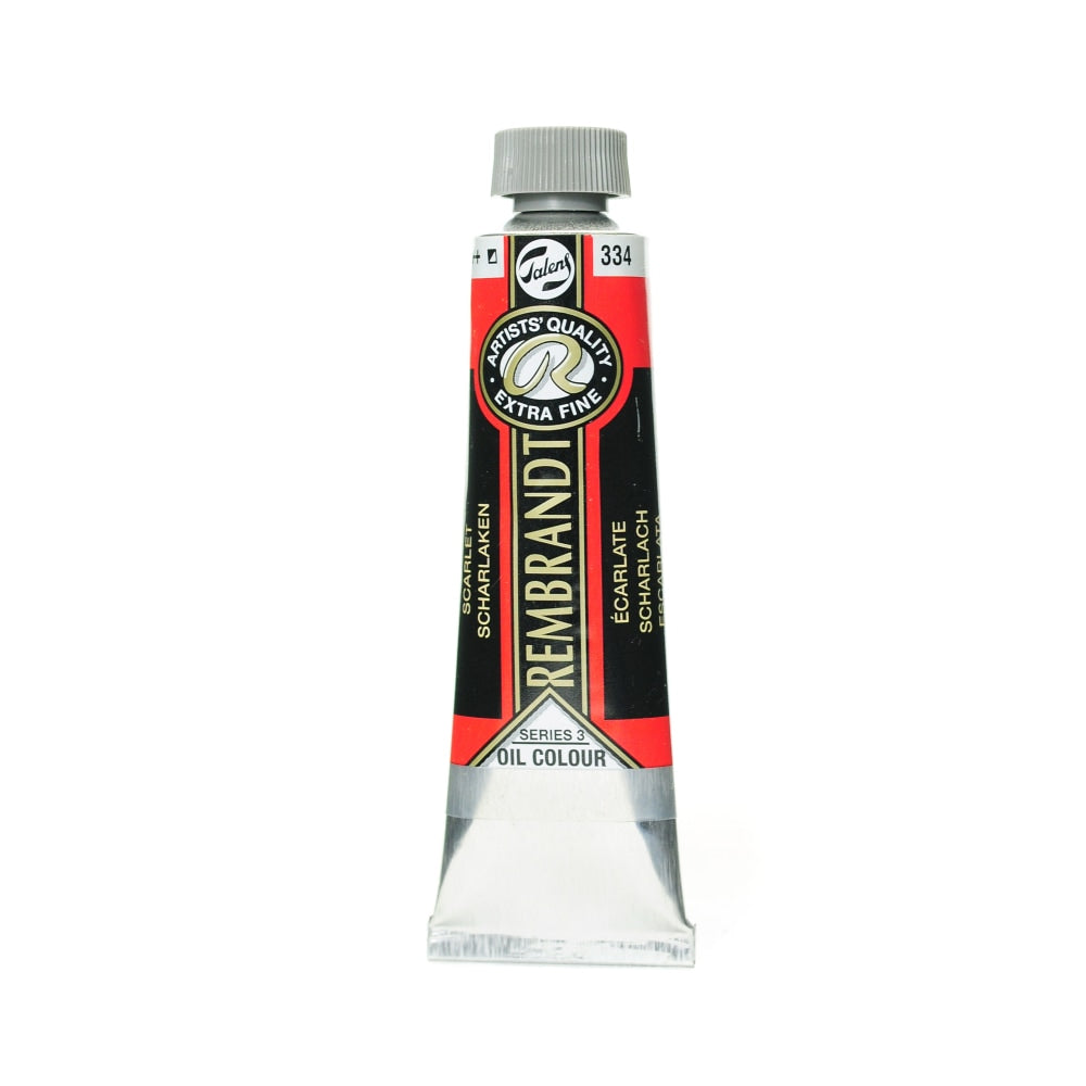 Rembrandt Artists Oil Colors, 40 mL, Scarlet, 334