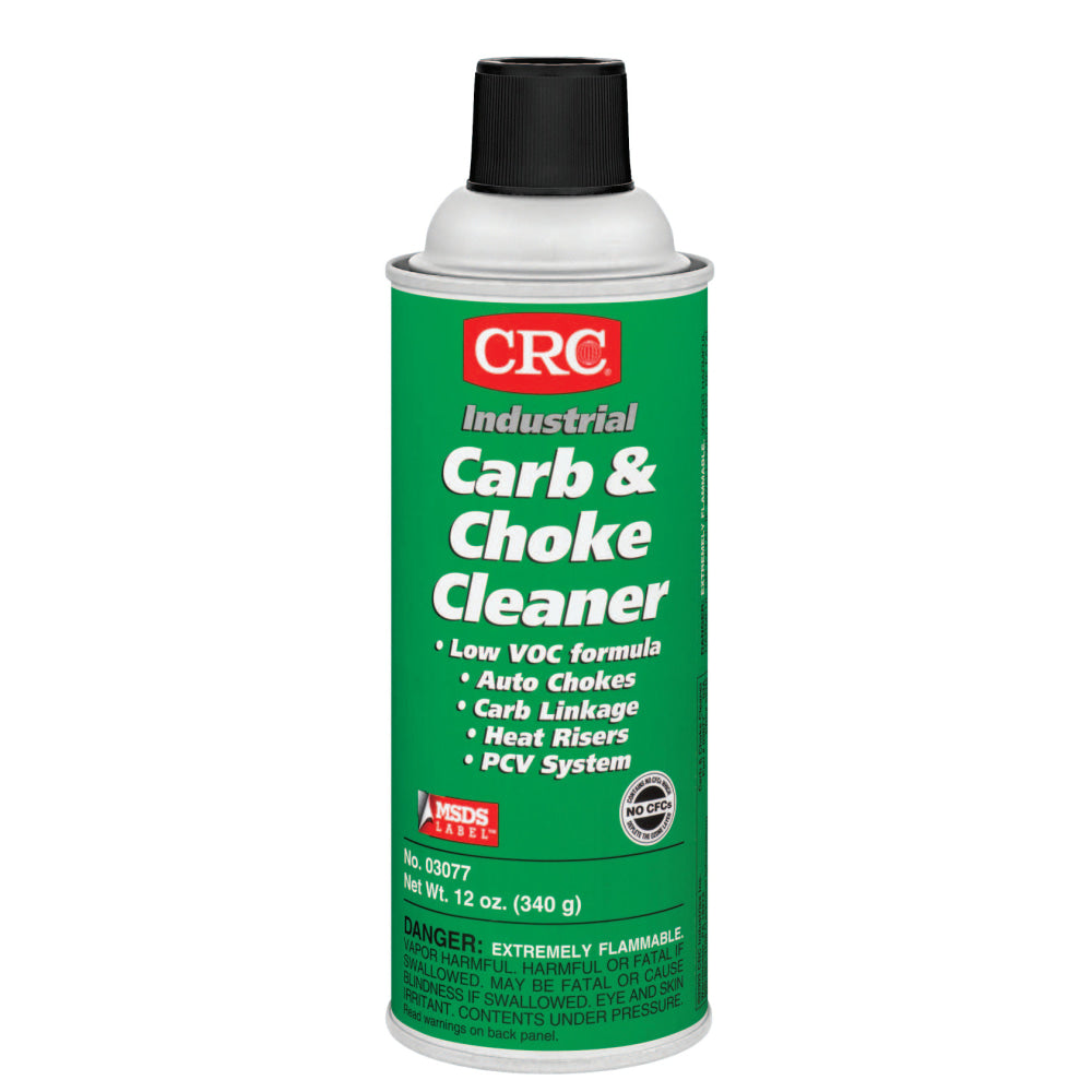 CRC Carb And Choke Cleaners, 16 Oz Can, Case Of 12