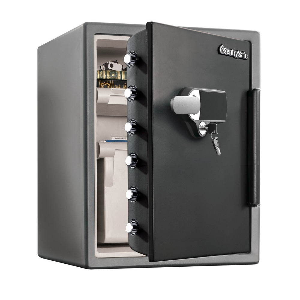 SentrySafe Waterproof Fire Safe, 125-Lb, 2.05 Cu Ft Capacity, Gunmetal