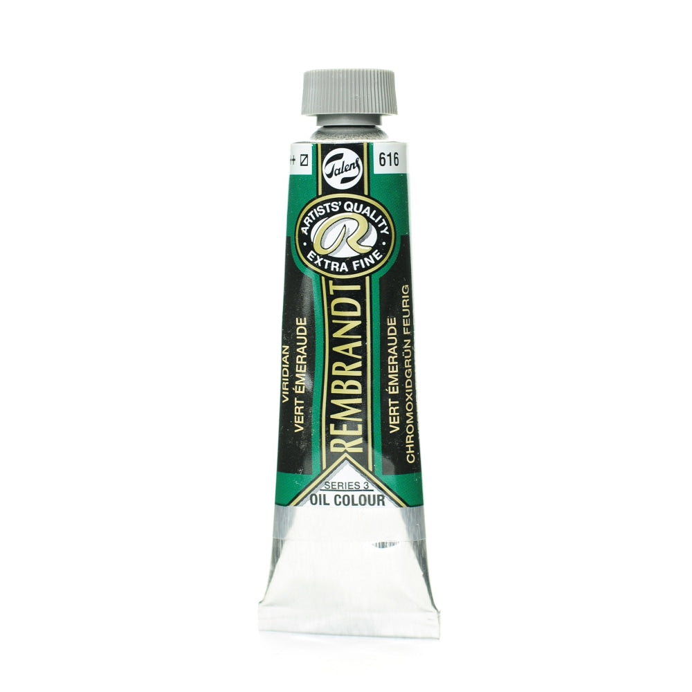 Rembrandt Artists Oil Colors, 40 mL, Viridian, 616