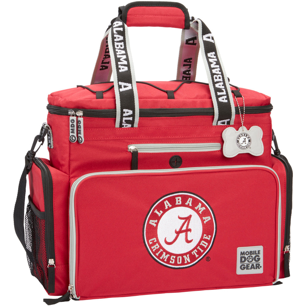 Overland Mobile Dog Gear NCAA Week Away Bag, 12inH x 8inW x 16-1/2inD, Alabama Crimson Tide