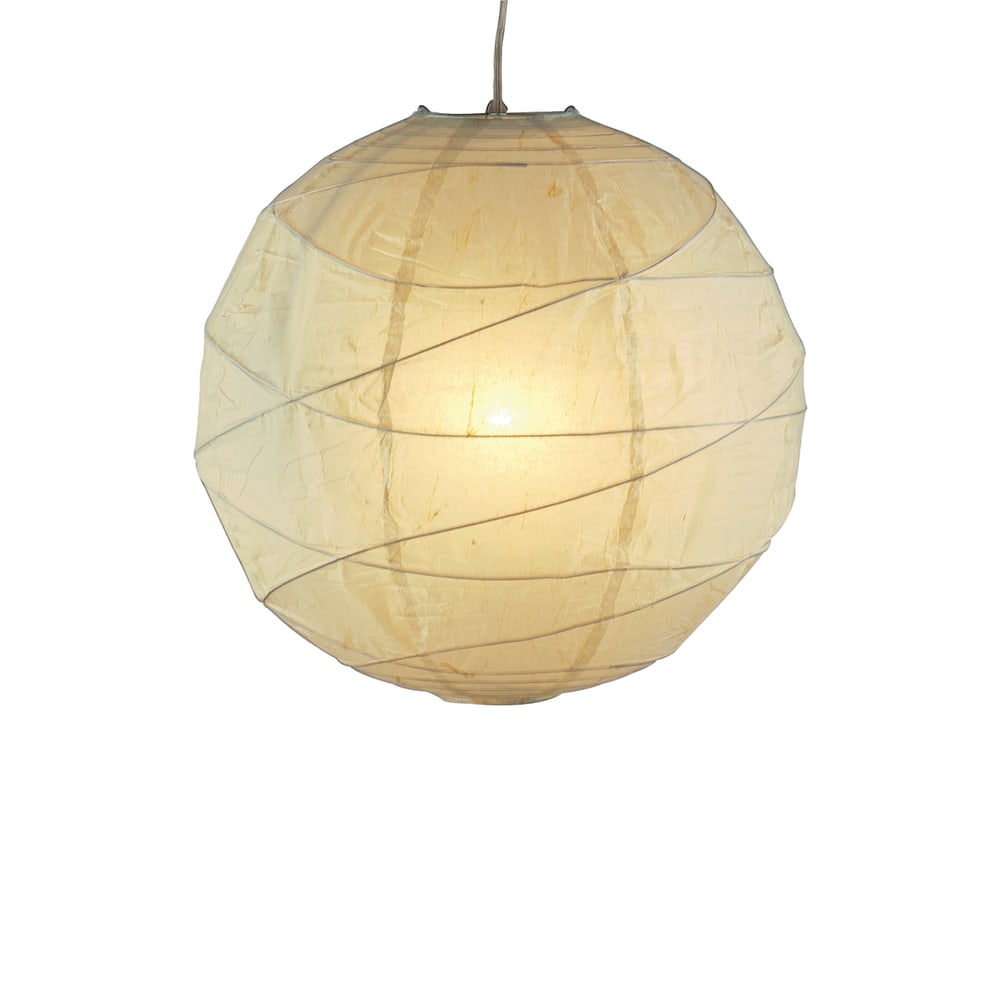 Adesso Orb Pendant Ceiling Lamp, Small, Natural