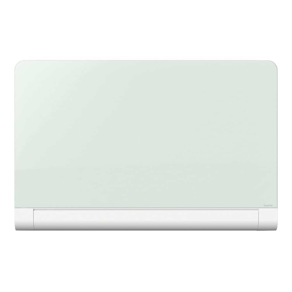 Quartet Horizon Glass Magnetic Unframed Dry-Erase Whiteboard, 22in x 39in, White