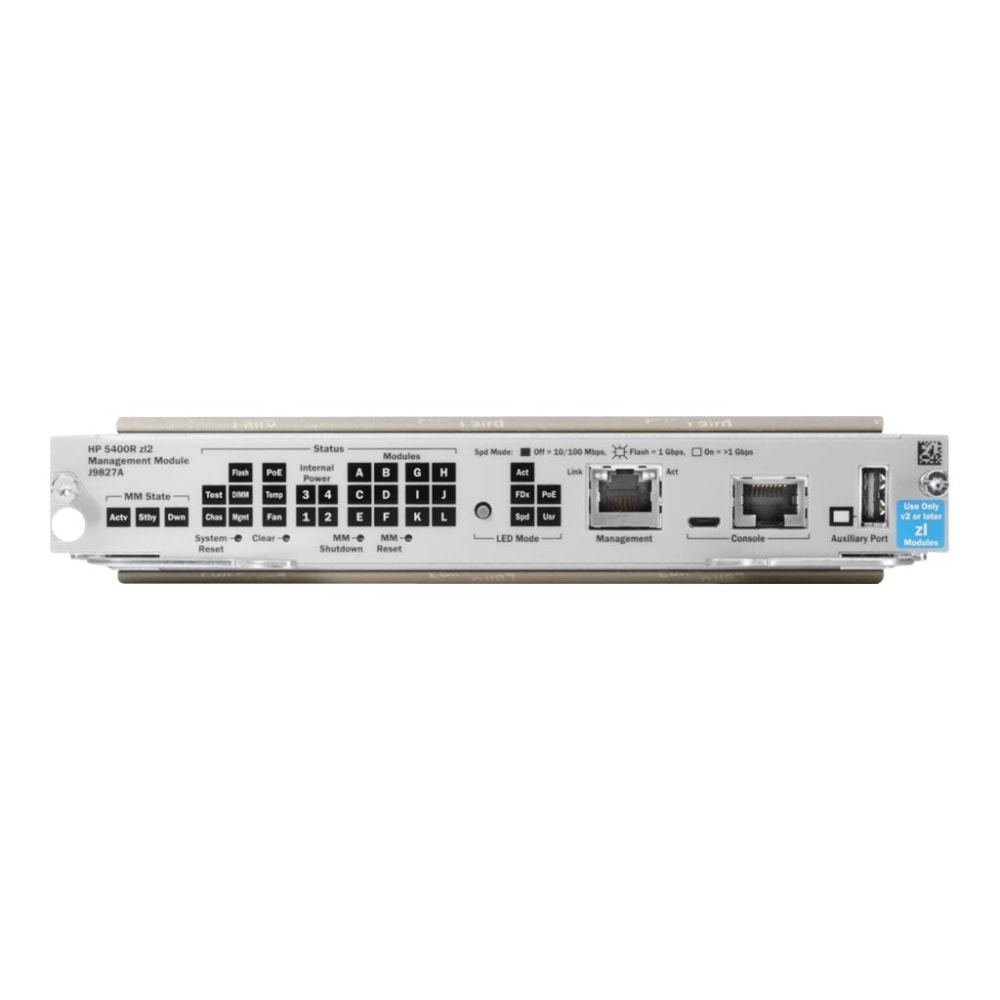 HPE 5400R zl2 Network Management Module