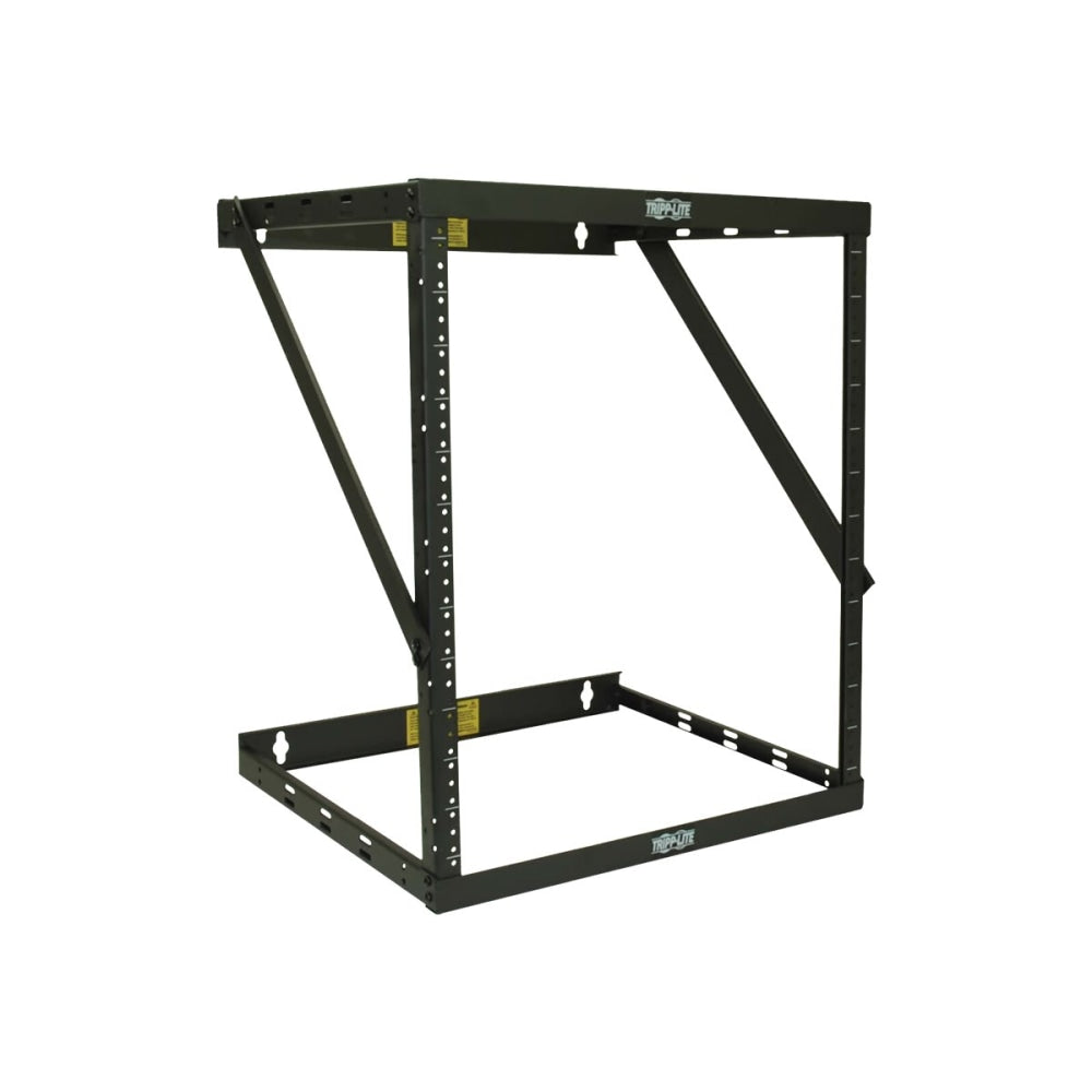 Tripp Lite 12U Wall Mount Open Frame Rack Cabinet Wallmount Heavy Duty - Rack open frame - 2-post - wall mountable - black - 12U - 19in