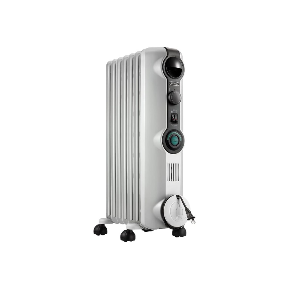 DeLonghi KH390715CM Radiative Heater - Electric - Electric - 1500 W - Indoor - Light Gray