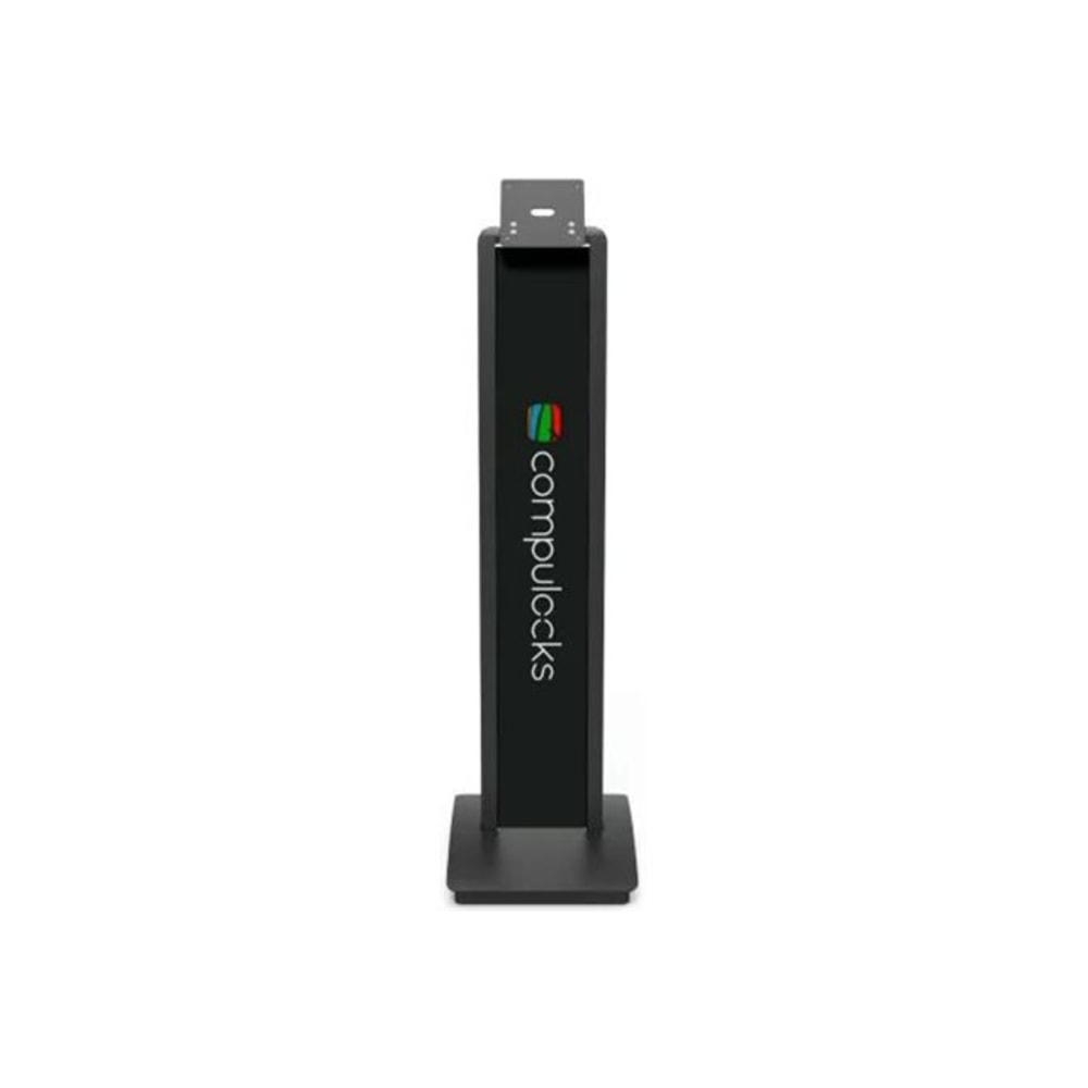 Compulocks VESA Brandable Floor Stand - Stand - for tablet - aluminum - black - mounting interface: VESA - floor-standing