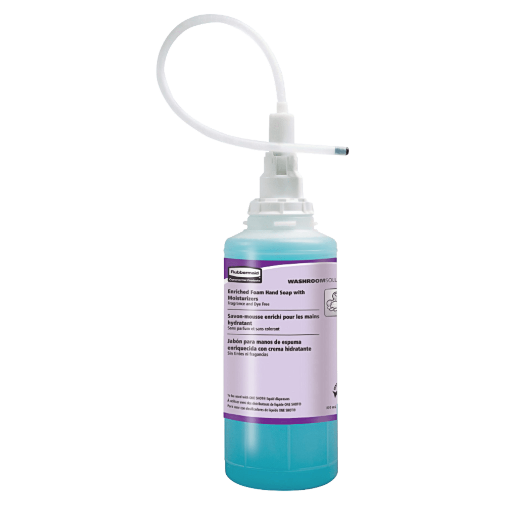 Rubbermaid Enriched Foam Hand Soap With Moisturizers, Light Citrus Scent, 54.1 Oz, Carton Of 4 Refills