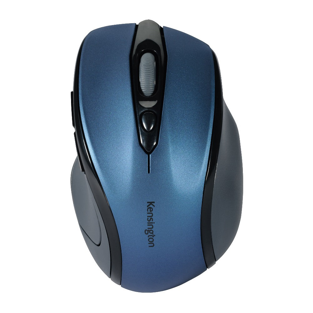 Kensington Pro Fit Mid-Size - Mouse - right-handed - optical - wireless - 2.4 GHz - USB wireless receiver - sapphire blue