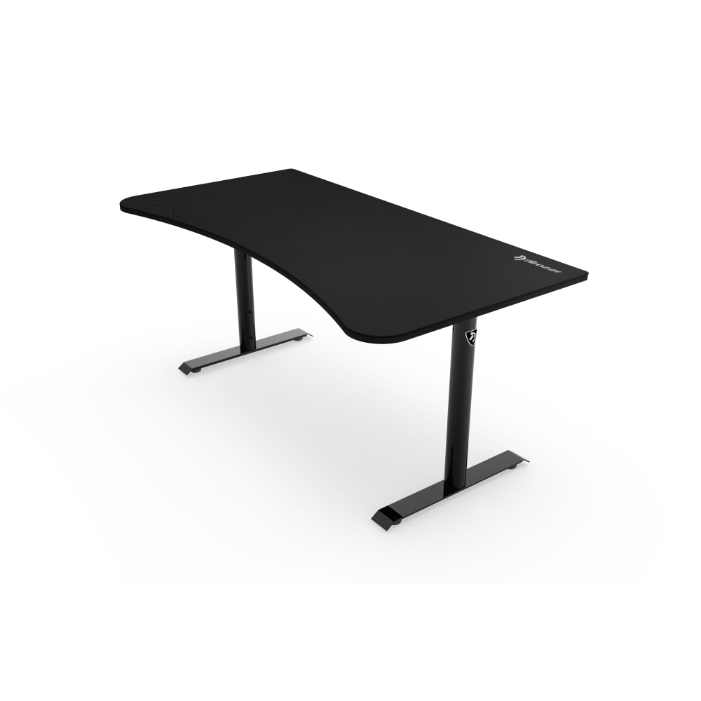 Arozzi Arena 63inW Gaming Desk, Pure Black