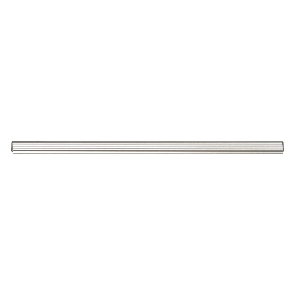 Advantus Grip-A-Strip Display Rail, 1 1/2in x 48in, Satin Finish Gray