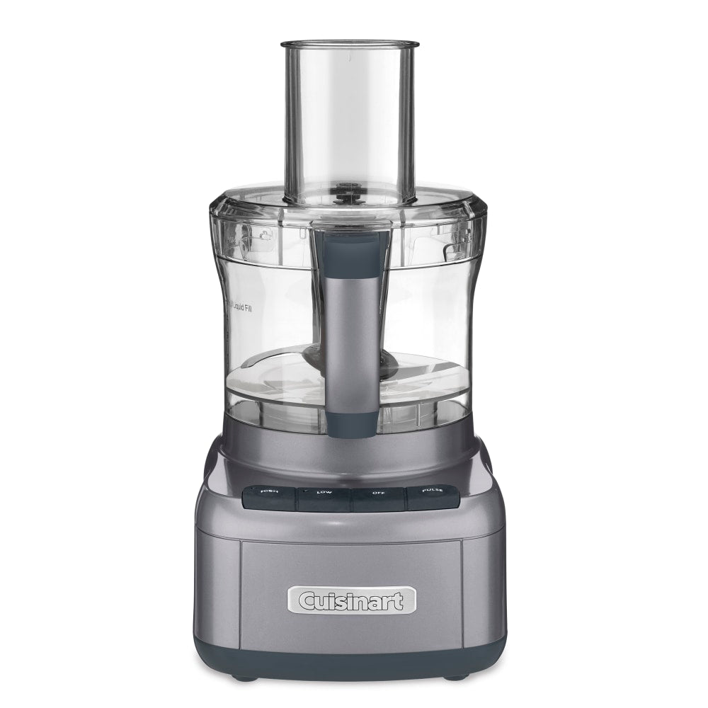 Cuisinart Elemental 8-Cup Food Processor, 15inH x 10inW x 8inD, Gunmetal