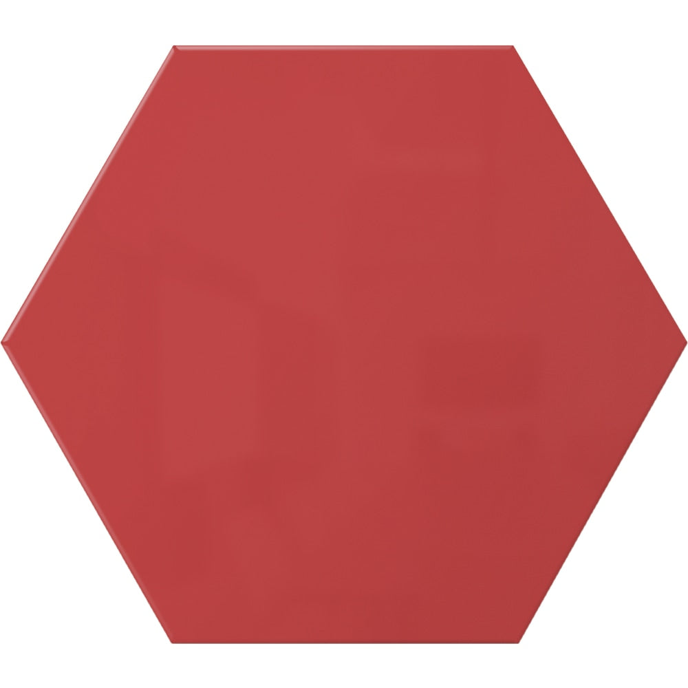 Ghent LINK Hex Premium Magnetic Marker Board, 18inH x 21inW, Rose